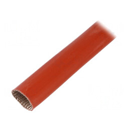 Manșon Electroizolant Fibră de Sticlă Cărămiziu 60-250°C | Electronic-mag.ro | Componente Electronice