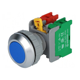 Comutator Apăsare 30mm 1NC 1NO | Electronic-mag.ro | Componente Electronice