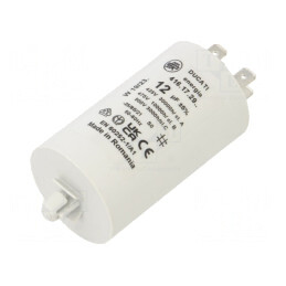 Condensator Motor 12uF 425VAC ±5% | Electronic-mag.ro | Componente Electronice