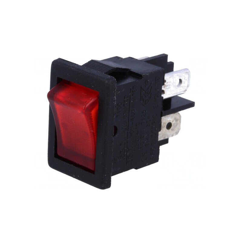 Comutator cu Neon ON-OFF 10A 250V Roșu | Electronic-mag.ro | Componente Electronice Comutator cu Neon ON-OFF 10A 250V Roșu | Electronic-mag.ro | Componente Electronice