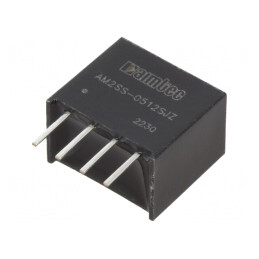 Convertor DC/DC 2W 4.5-5.5V la 12V 167mA SIP4 | Electronic-mag.ro | Componente Electronice
