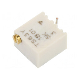 Potentiometru Multiturn 5kΩ 250mW SMD Montare Orizontală | Electronic-mag.ro | Componente Electronice
