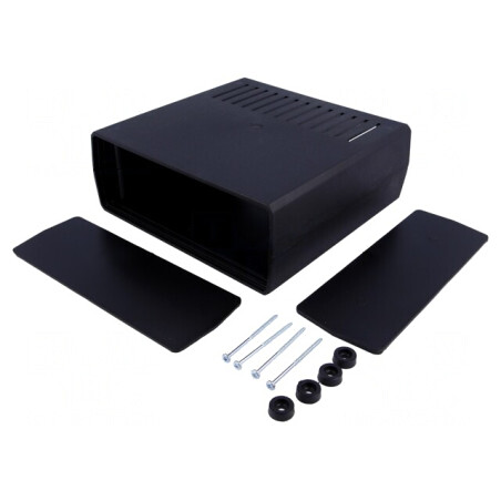 Carcasă ventilată polistiren 171x178x67 mm | Electronic-mag.ro | Componente Electronice