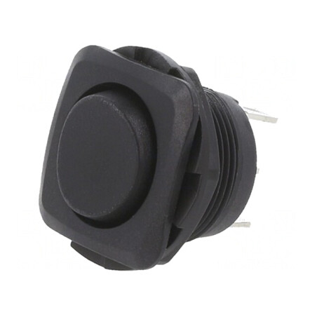 Comutator Basculant Negru 3 ON-OFF-ON 10A/28VDC | Electronic-mag.ro | Componente Electronice