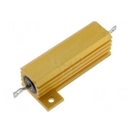 Rezistor Bobinat cu Radiator 10Ω 50W | Electronic-mag.ro | Componente Electronice