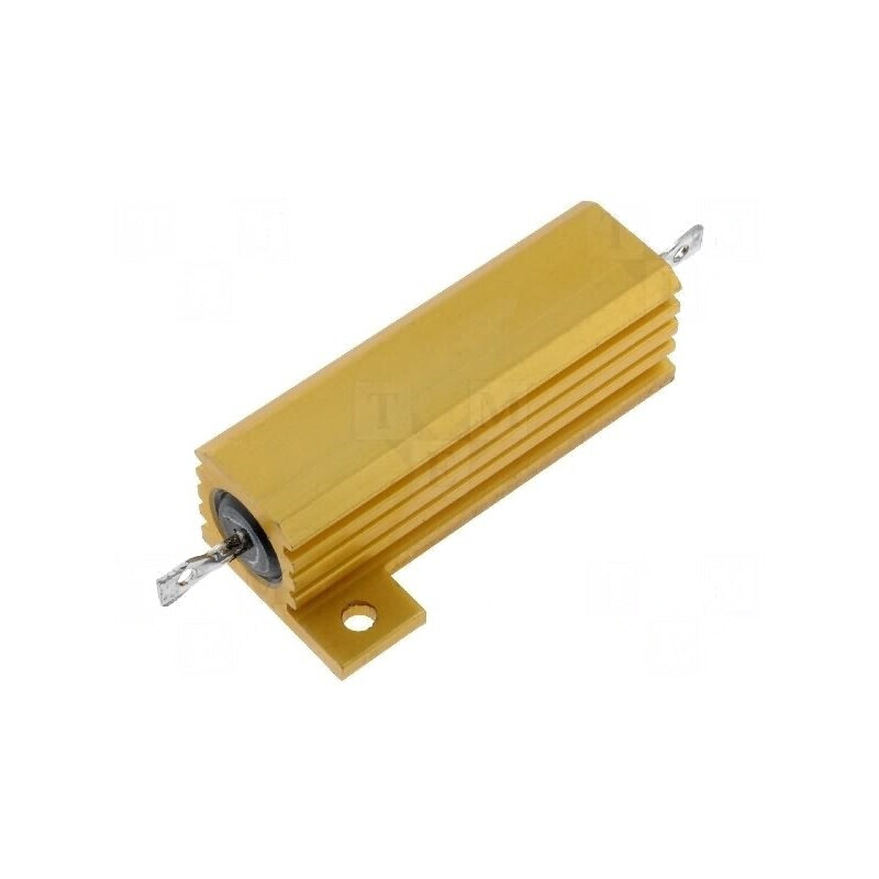Rezistor Bobinat cu Radiator 10Ω 50W | Electronic-mag.ro | Componente Electronice