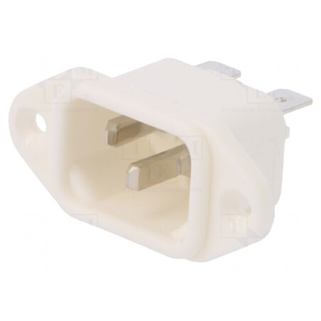 Conector Alimentare AC 10A 250V IEC 60320 | Electronic-mag.ro | Componente Electronice