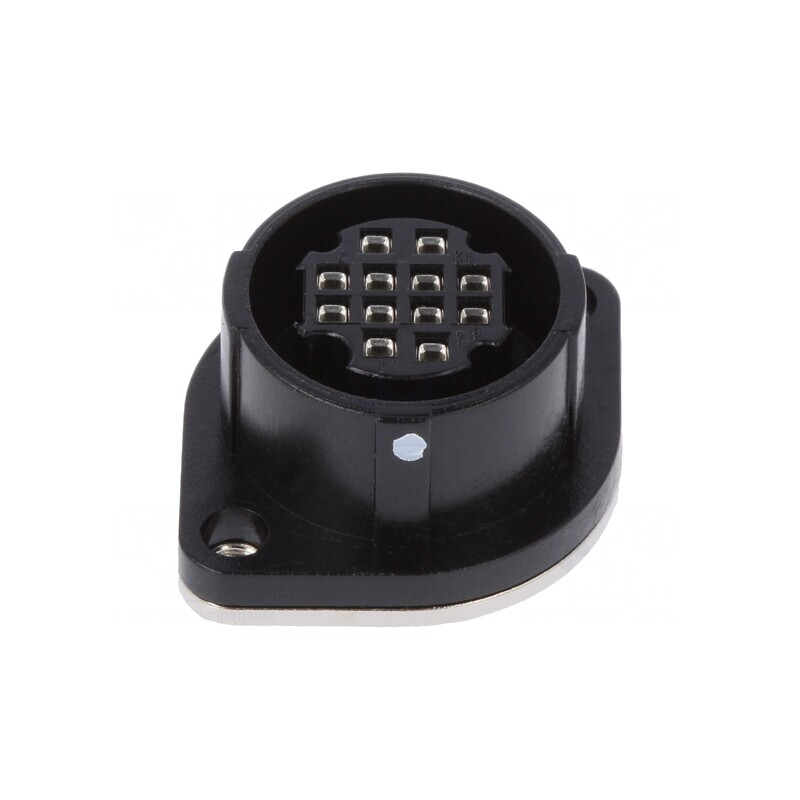 Conector circular soclu RP17 12 pini push-pull argintat | Electronic-mag.ro | Componente Electronice Conector circular soclu RP17 12 pini push-pull argintat | Electronic-mag.ro | Componente Electronice