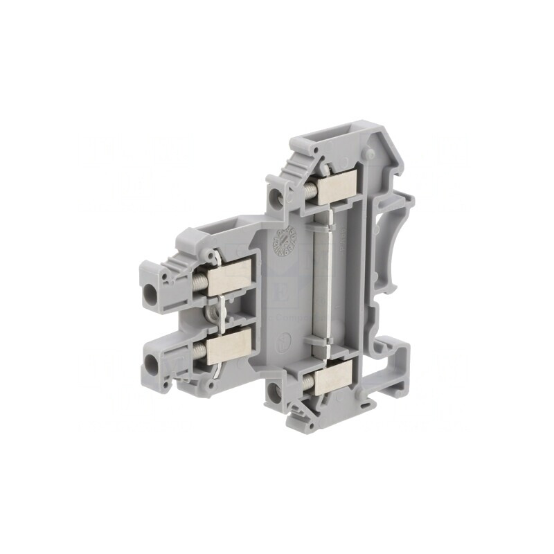 Conector Îmbinare Șine 2 Piste 4 Borne Gri Poliamidă | Electronic-mag.ro | Componente Electronice Conector Îmbinare Șine 2 Piste 4 Borne Gri Poliamidă | Electronic-mag.ro | Componente Electronice