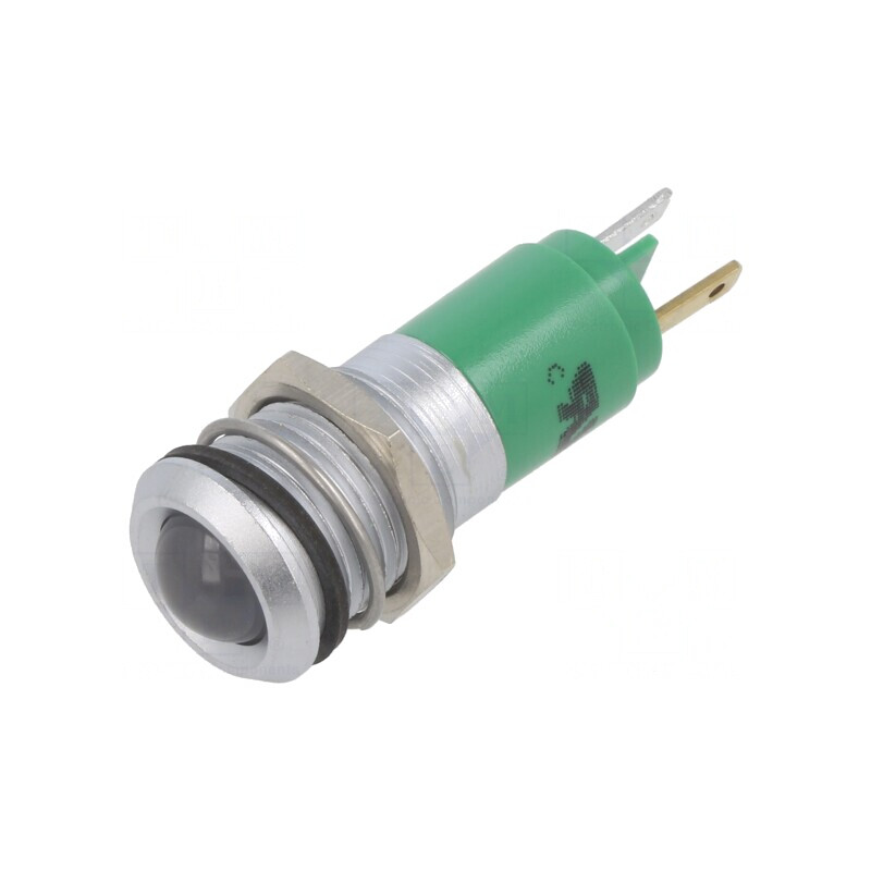 Lampă de control LED verde 24V 14mm | Electronic-mag.ro | Componente Electronice Lampă de control LED verde 24V 14mm | Electronic-mag.ro | Componente Electronice