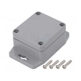 Carcasă Universală cu Lame de Fixare 58x64x35mm | Electronic-mag.ro | Componente Electronice