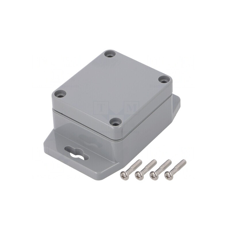 Carcasă Universală cu Lame de Fixare 58x64x35mm | Electronic-mag.ro | Componente Electronice