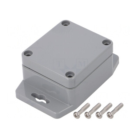 Carcasă Universală cu Lame de Fixare 58x64x35mm | Electronic-mag.ro | Componente Electronice