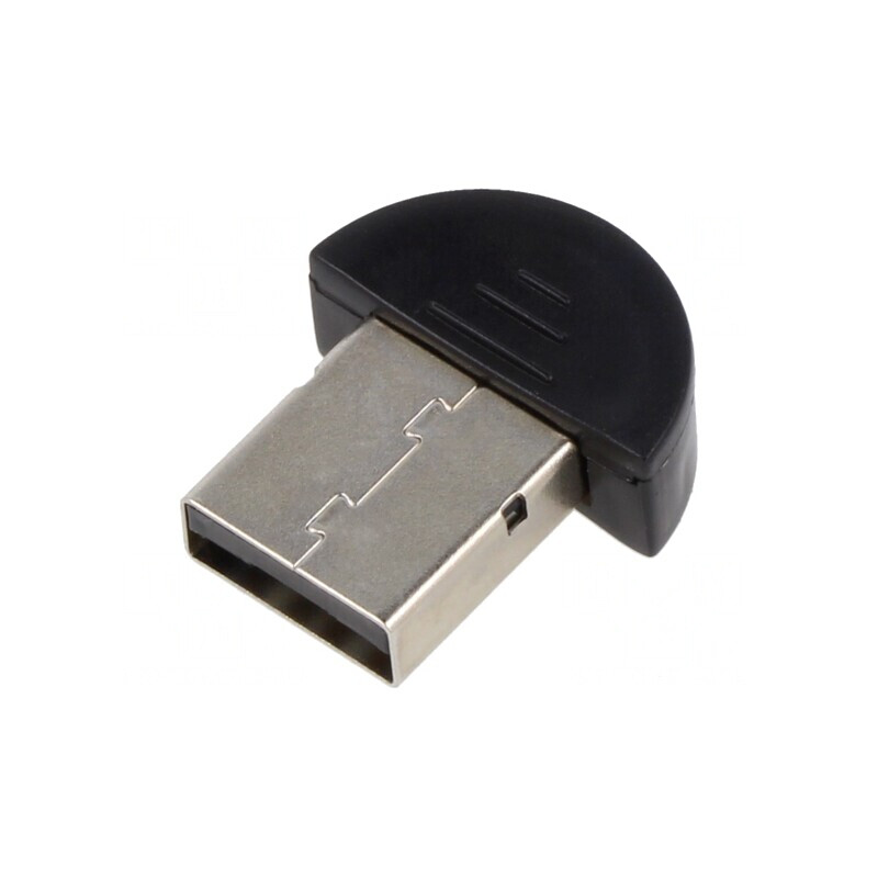 Adaptor USB Bluetooth 2.0 Negru 20m 3Mbps | Electronic-mag.ro | Componente Electronice