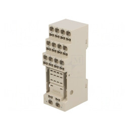 Stativ pentru şină DIN compatibil cu H3YN-2, H3YN-4, MY4, MY4N | Electronic-mag.ro | Componente Electronice