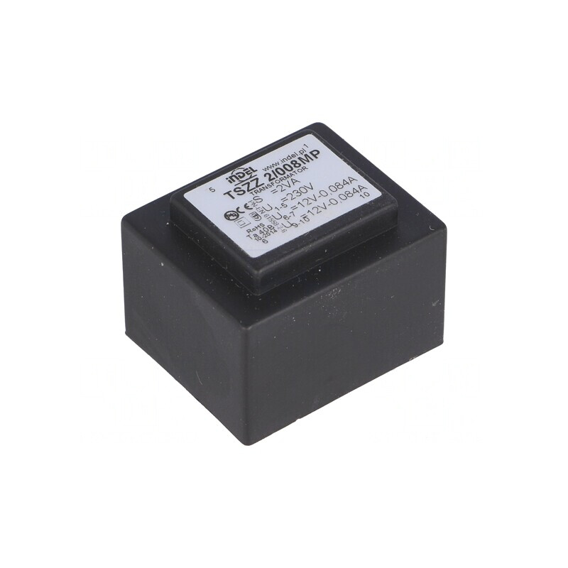 Transformator încapsulat 2VA 230V-12V PCB | Electronic-mag.ro | Componente Electronice