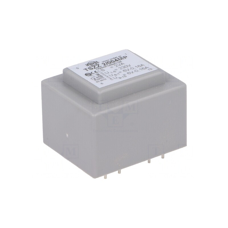 Transformator încapsulat 2VA 230V 6V PCB | Electronic-mag.ro | Componente Electronice