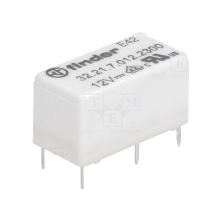 Releu Electromagnetic SPST-NO 12VDC 6A 250VAC PCB | Electronic-mag.ro | Componente Electronice