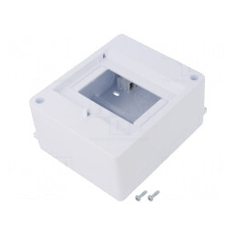 Carcasă Aparatură Modulară 5 Module Albă IP20 400V | Electronic-mag.ro | Componente Electronice