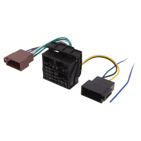 Conector Radio ISO Quadlock pentru Audi Seat VW Škoda | Electronic-mag.ro | Componente Electronice