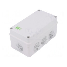 Carcasă cutie conexiuni IP55 95x156x68mm gri | Electronic-mag.ro | Componente Electronice