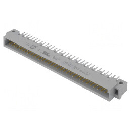 Conector DIN 41612 tip B 64 pini THT drept termoplast | Electronic-mag.ro | Componente Electronice