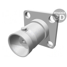 Conector BNC Mamă PTFE 50Ω | Electronic-mag.ro | Componente Electronice