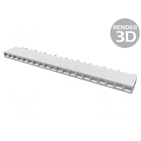 Soclu pini mamă 20 pini 2.54mm THT | Electronic-mag.ro | Componente Electronice