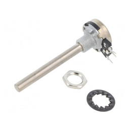 Potentiometru axial 200kΩ 200mW THT 6mm metalic | Electronic-mag.ro | Componente Electronice