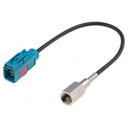 Adaptor Antenă Fakra Soclu FME cu Cablu 0,15m | Electronic-mag.ro | Componente Electronice