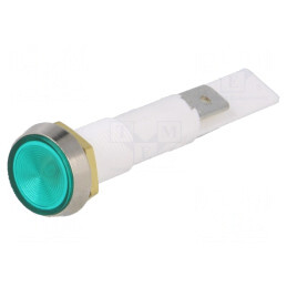 Lampă de Control Neon 230V Plastic Ø10mm | Electronic-mag.ro | Componente Electronice