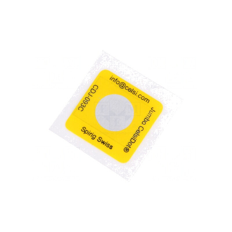 Indicator de Temperatură 93°C Jumbo-CelsiDot 19x19mm | Electronic-mag.ro | Componente Electronice Indicator de Temperatură 93°C Jumbo-CelsiDot 19x19mm | Electronic-mag.ro | Componente Electronice