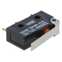 Microîntrerupător SPDT 0.1A 125VAC 30VDC | Electronic-mag.ro | Componente Electronice