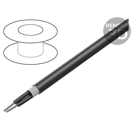 Cablu de control ÖLFLEX ROBUST FD 2x0,75mm2 negru | Electronic-mag.ro | Componente Electronice