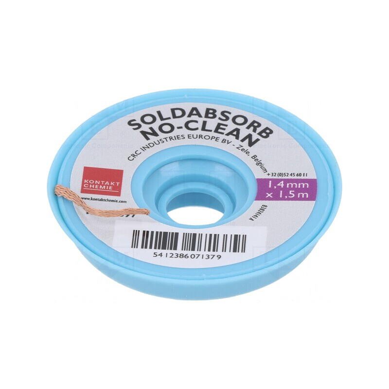 Bandă de dezlipit fără halogenuri cu colofoniu 1,4mm | Electronic-mag.ro | Componente Electronice Bandă de dezlipit fără halogenuri cu colofoniu 1,4mm | Electronic-mag.ro | Componente Electronice