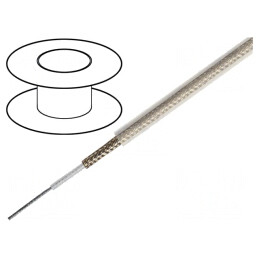 Cablu Microfon Transparent 1x0,5mm² | Electronic-mag.ro | Componente Electronice