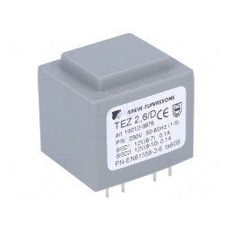 Transformator Încapsulat 2,5VA 230V 12V PCB | Electronic-mag.ro | Componente Electronice