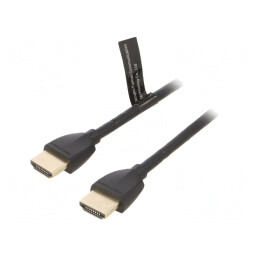 Cablu HDMI 2.0, 3m, Negru | Electronic-mag.ro | Componente Electronice
