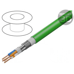 Cablu Date HELUKAT 100S SF/UTP 4x1x26AWG | Electronic-mag.ro | Componente Electronice