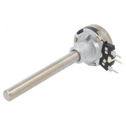 Potențiometru Axial 2kΩ 200mW THT 6mm Metal | Electronic-mag.ro | Componente Electronice