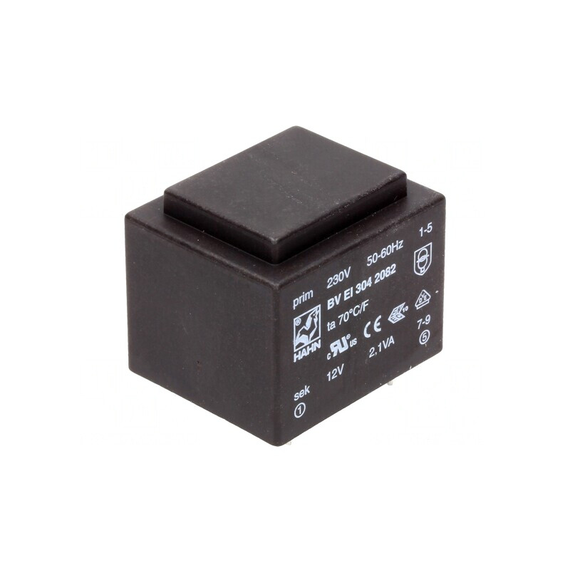 Transformator încapsulat 2,1VA 230V-12V 175mA PCB | Electronic-mag.ro | Componente Electronice Transformator încapsulat 2,1VA 230V-12V 175mA PCB | Electronic-mag.ro | Componente Electronice