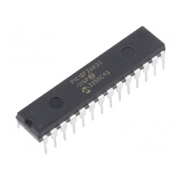 Microcontroler PIC18 64MHz 2,3-5,5VDC THT DIP28