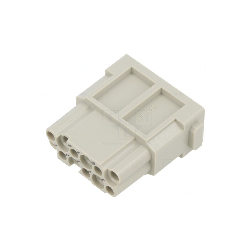 Conector HDC Han-Modular 12 PIN Mamă Fără Contacte | Electronic-mag.ro | Componente Electronice Conector HDC Han-Modular 12 PIN Mamă Fără Contacte | Electronic-mag.ro | Componente Electronice