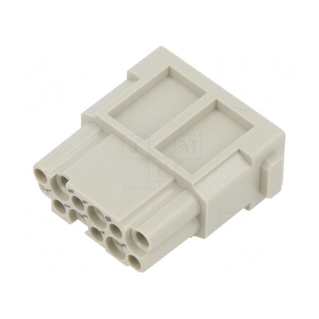 Conector HDC Han-Modular 12 PIN Mamă Fără Contacte | Electronic-mag.ro | Componente Electronice