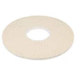 Bandă Dublu Adezivă Albă 9mm x 33m x 1mm | Electronic-mag.ro | Componente Electronice
