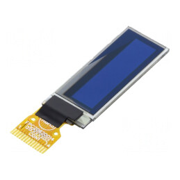 Afișaj OLED Grafic 0,91" 128x32 Albastru | Electronic-mag.ro | Componente Electronice