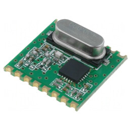 Modul RF Emitter FM FSK 433.92MHz SPI 1.8-3.6V 20dBm SMD | Electronic-mag.ro | Componente Electronice
