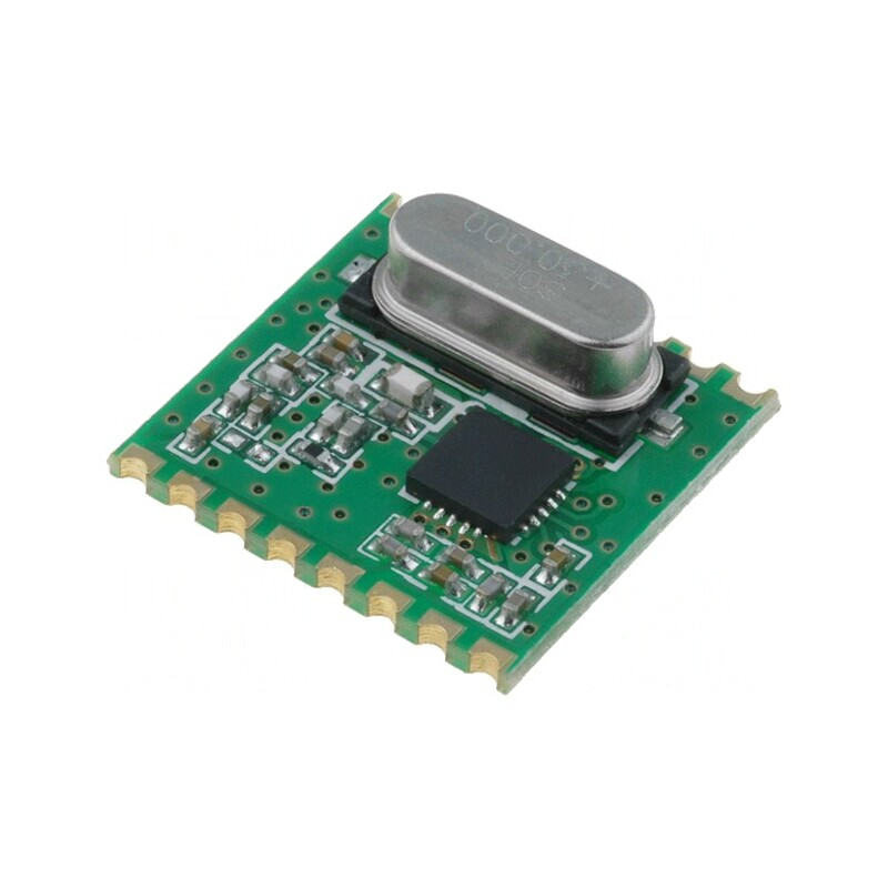 Modul RF Emitter FM FSK 433.92MHz SPI 1.8-3.6V 20dBm SMD | Electronic-mag.ro | Componente Electronice
