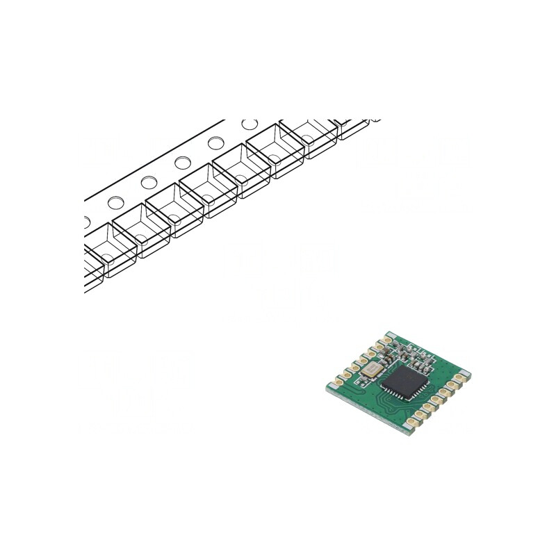 RF Emitter-Receptor FM 868MHz | Electronic-mag.ro | Componente Electronice
