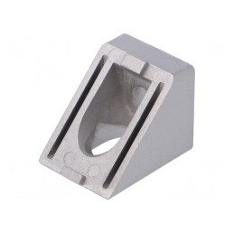 Colțar pentru Profile 8mm 30x37x30mm | Electronic-mag.ro | Componente Electronice